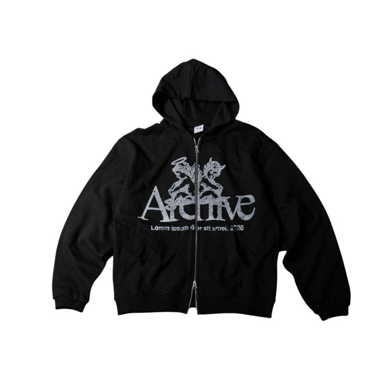 HOOD ZIP-UP